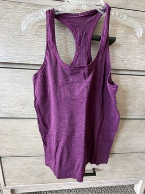 lululemon Swiftly Tech Racerback Tank hip length Magenta 10